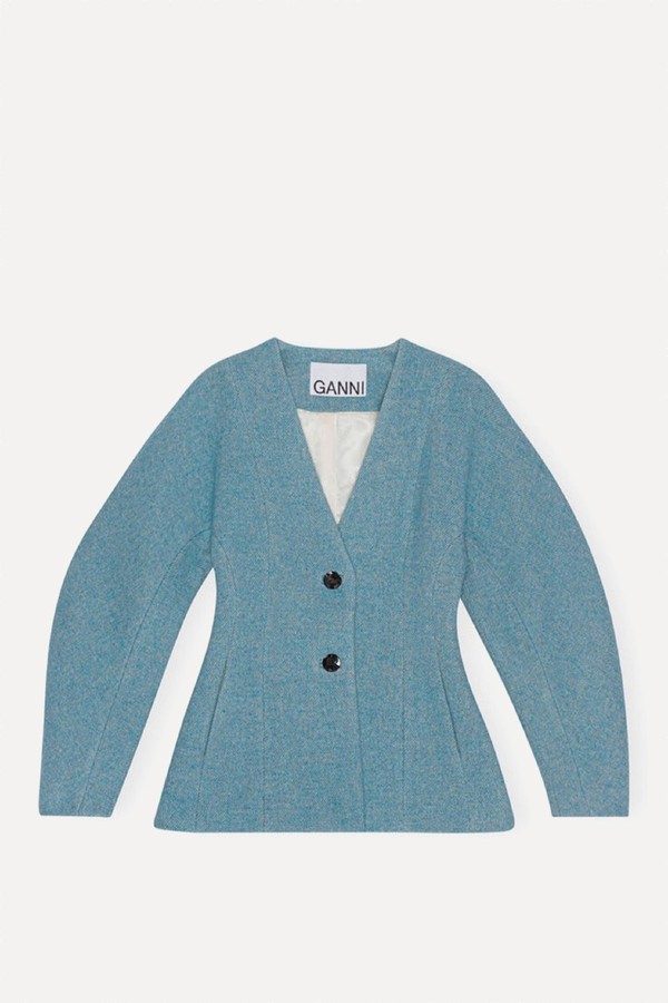 Wool Blazer from Ganni