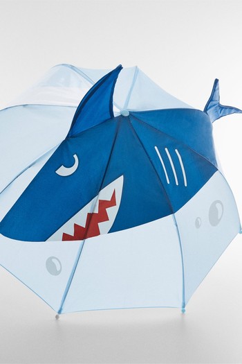 Shark Print Umbrella  from Mango