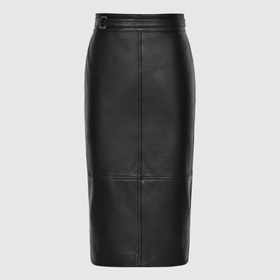 Leather Pencil Skirt from Reiss
