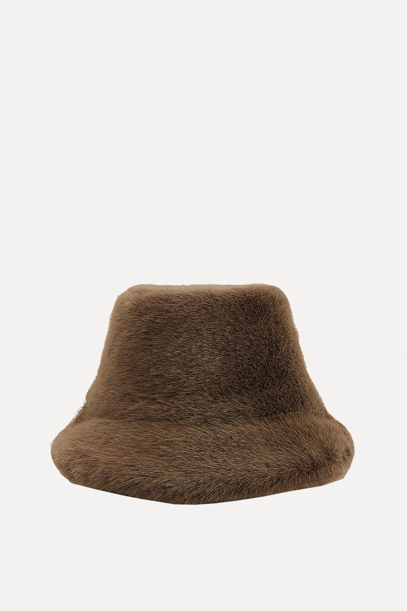 Faux Fur Hat from Reserved