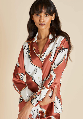 Lila Charme Silk Pyjama from Olivia Von Halle