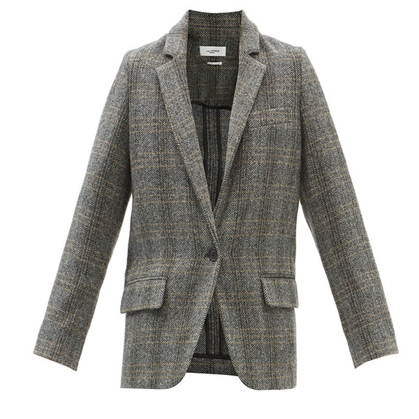 Charly Check Wool-Twill Blazer from Isabel Marant Étoile