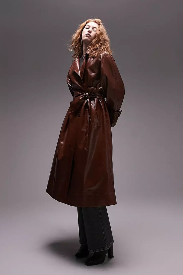 Longline Trench from Topshop