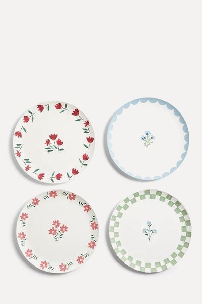 Country Melamine Picnic Dinner Plates from John Lewis & Partners