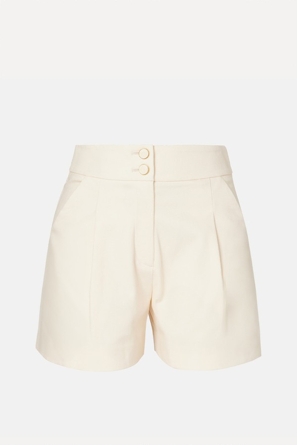 Devina High-Rise Shorts from Veronica Beard
