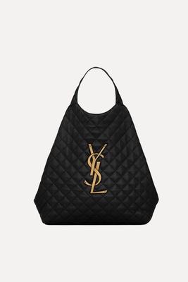 Icare Maxi Quilted Leather Shopper from Saint Laurent