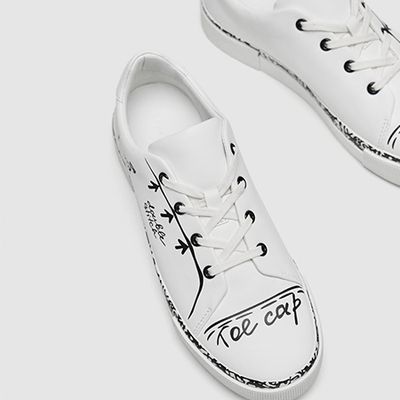 Printed Sneakers from Zara