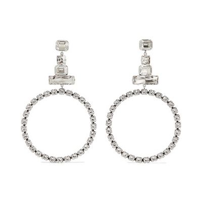 Silver Plated Crystal Earrings from Isabel Marant