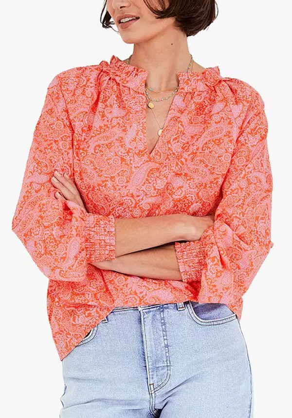 Georgina Paisley Print Blouse from Hush