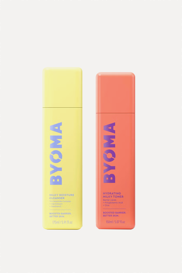 Milky Moisture Cleanser & Hydrating Toner Bundle  from BYOMA