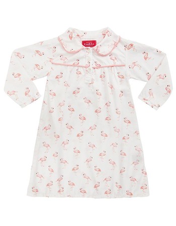 Flamingo Long Sleeve Nightie from Em & Lu