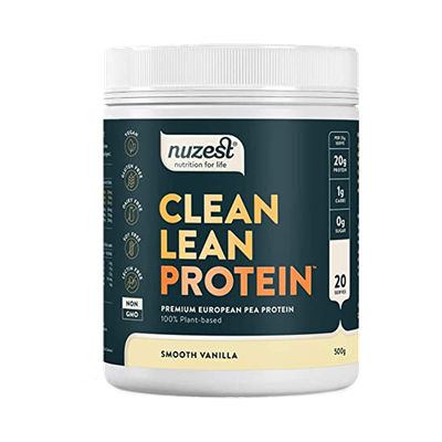 Smooth Vanilla Clean Lean Protein Powder from Nuzest