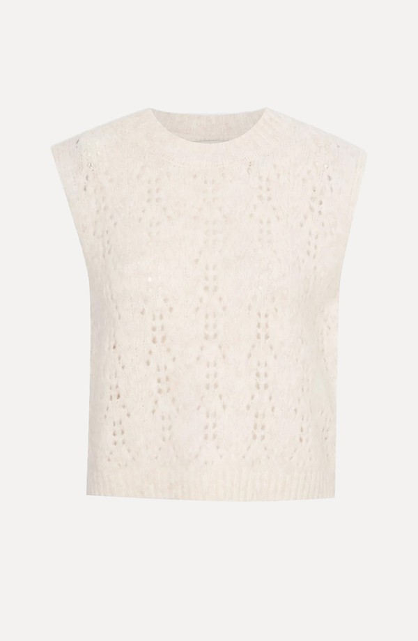 Stitch Detail Knit Vest