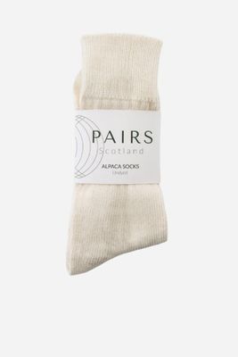Alpaca Undyed Socks from Pairs