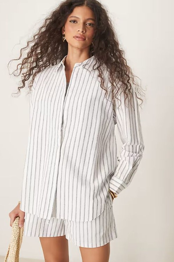 Oversized Short Sleeve Shirt & Flippy Shorts Co-Ord from ASOS DESIGN