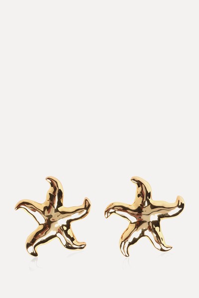 St. Barths Gold-Tone Earrings from Julietta