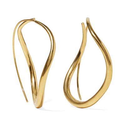 Gold-Plated Hoop Earrings from Chan Luu