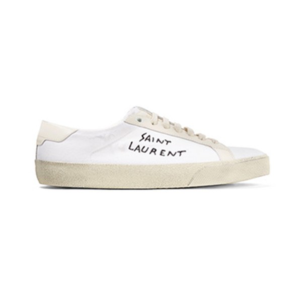 Court Classic Leather Sneakers from Saint Laurent