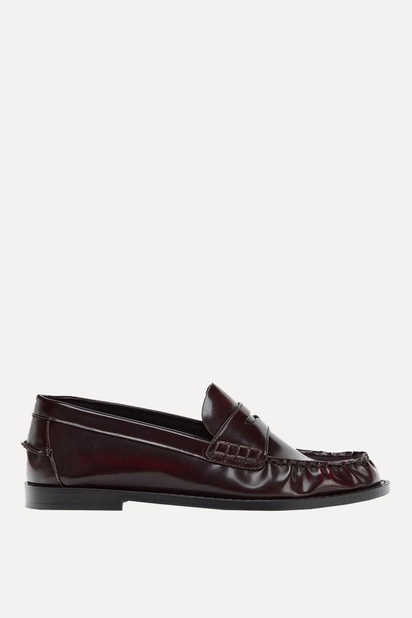 Patent Effect Loafers from Zara