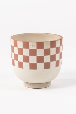 Terracotta & Check Pots from Hadeda