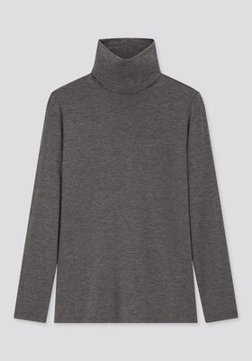 Heattech Extra Warm Turtleneck Thermal Top from Uniqlo