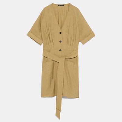 Button-Up Dress from Zara