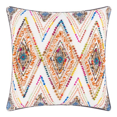 Rainbow Diamond Bead Cushion