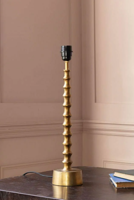 Femi Antique Brass Table Lamp, £60 | Graham & Green 