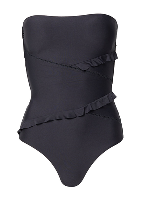 Spliced Bandeau Maillot from Monte & Lou Separates