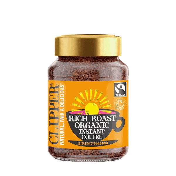 Fairtrade Organic Rich Roast Instant Coffee from Clipper
