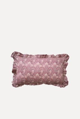 Queen Hera Ruffle Oblong Cushion from Coco & Wolf