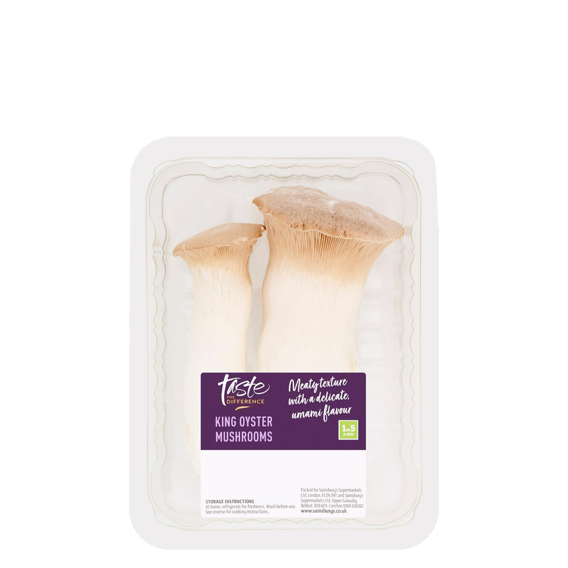 King Oyster Mushrooms from Sainsbury's 