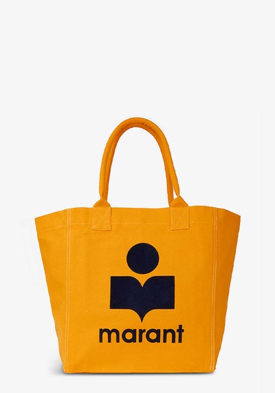 Yenky Logo-Print Cotton Tote Bag from Isabel Marant