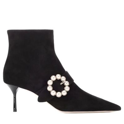 Suede Ankle Boots from Miu Miu