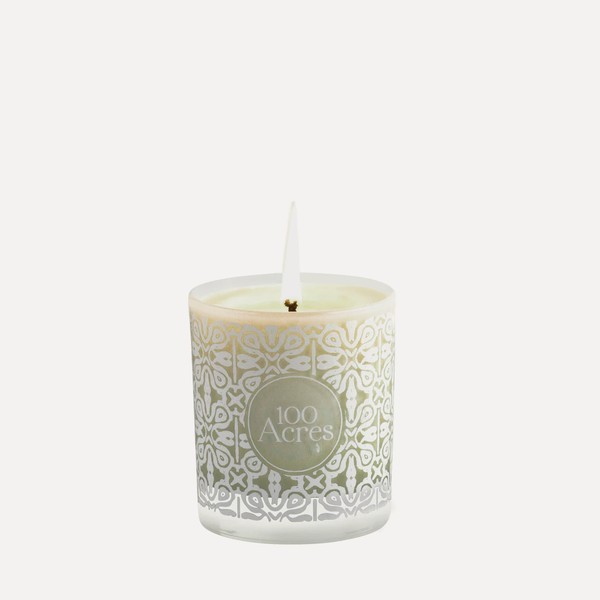 Signature Single-Wick Scented Candle from 100 Acres