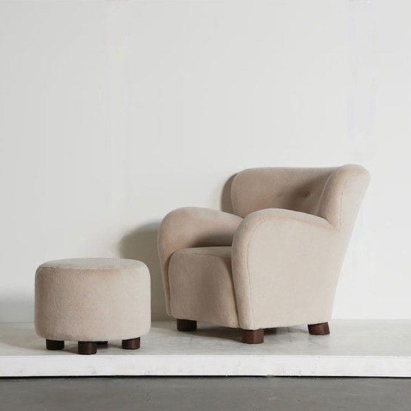 Armchair & Ottoman from 50|60|70