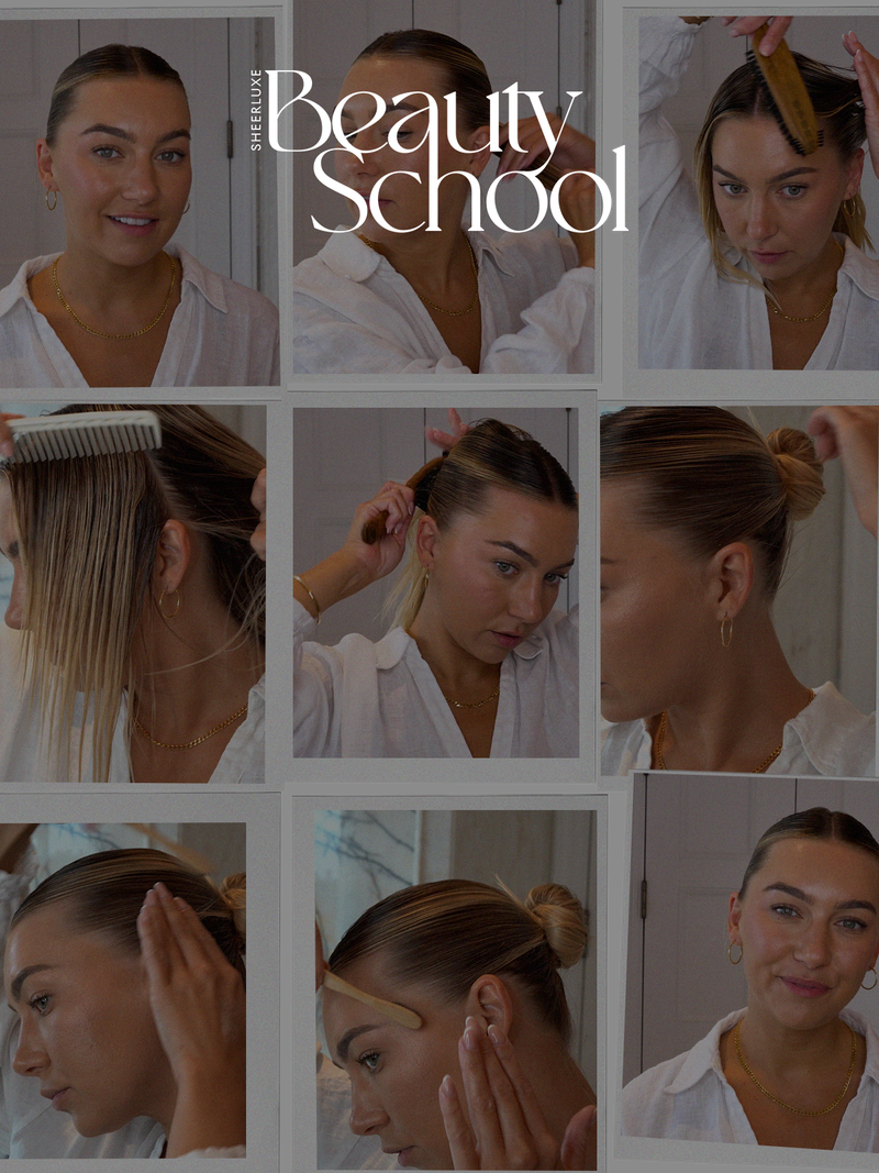 How To Do A Slick Back Bun 