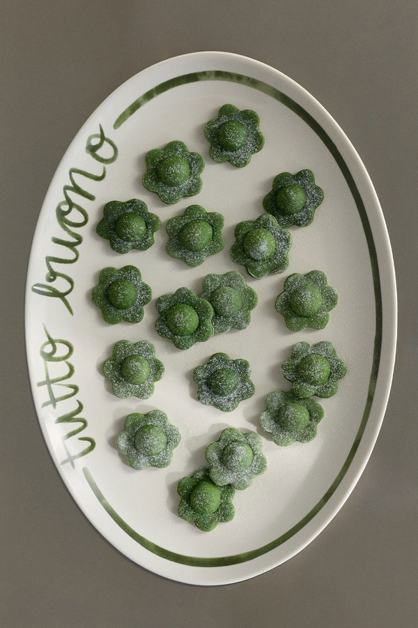 Large Porcelain Serving Plate from H&M