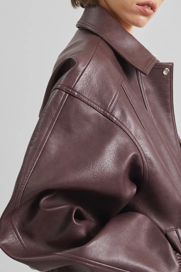 Prescott Faux Leather Jacket