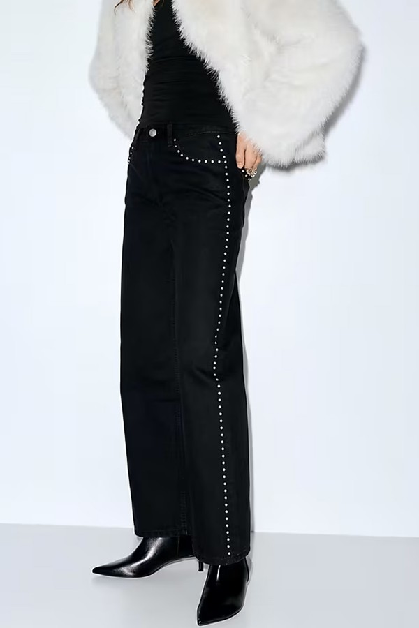  Studded Jeans from Pull & Bear