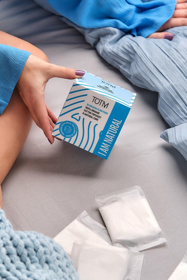 Gift A Pack Of Pads To Charity from TOTM