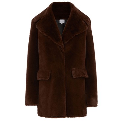 Femme Faux Fur Coat