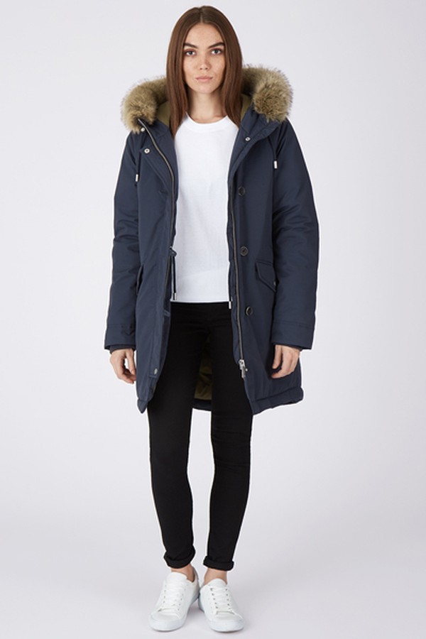 STORMONT Women's Original Parka, Navy