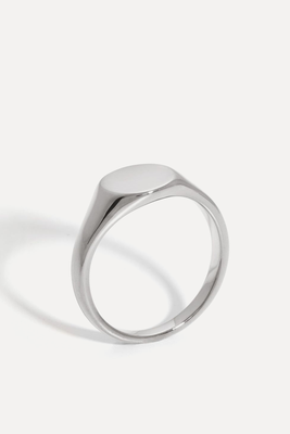 Engravable Round Signet Ring from Missoma