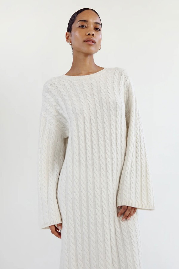 Noma Cable Knit Dress from Almada Label