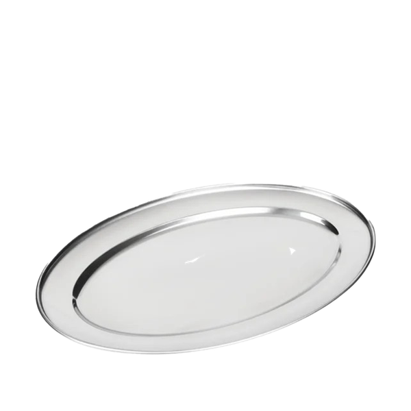 Stainless Steel Oval Serving Tray from Olympia