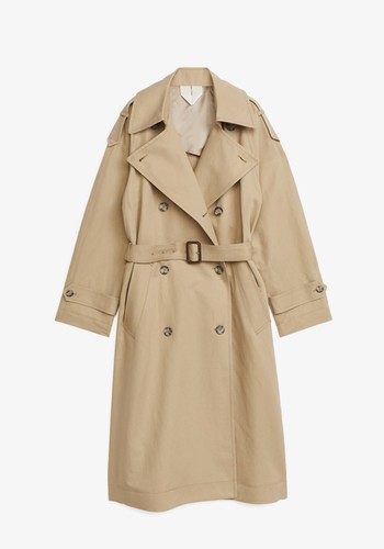 Linen Cotton Trenchcoat