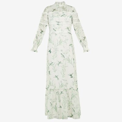 Hhariet Fortune Lace Trim Maxi Dress from Ted Baker