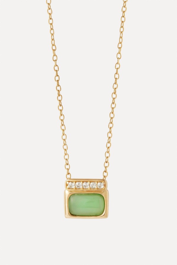 Aurora Ridge Chalcedony Necklace
