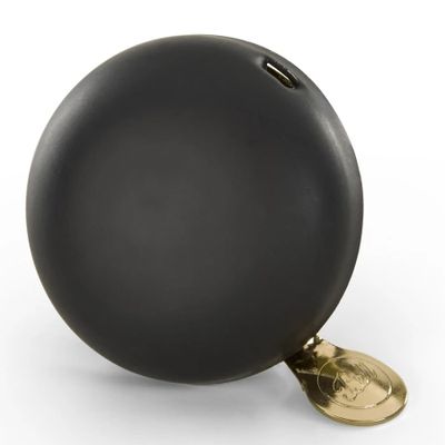 Bike Bell, Matt Black and Copper